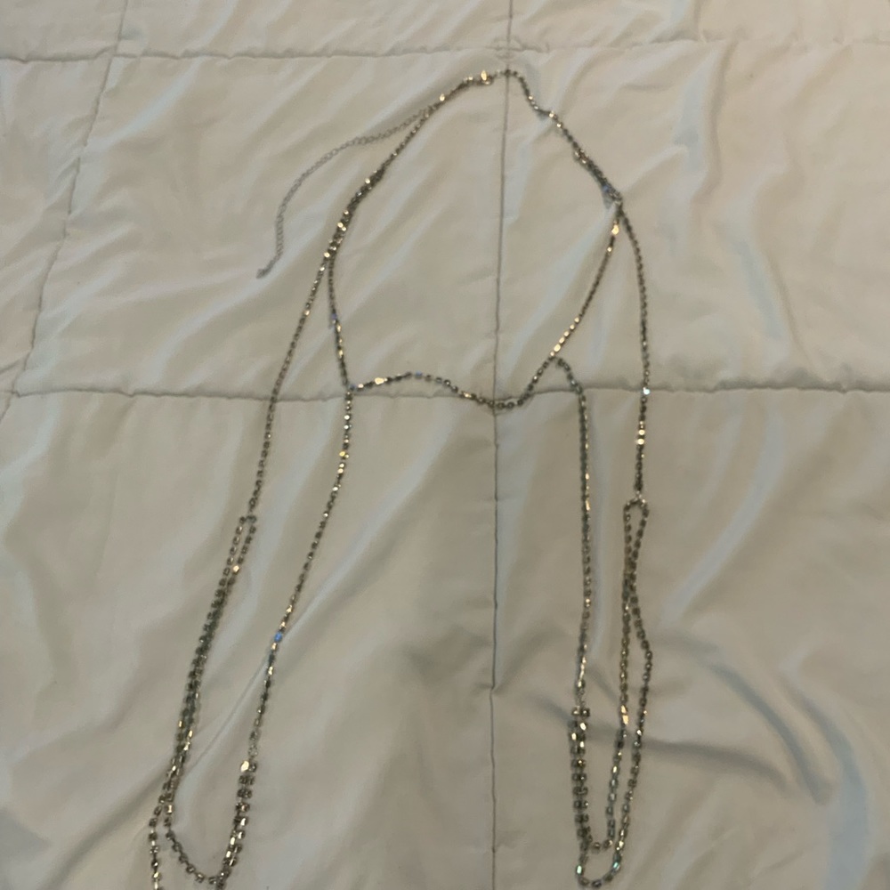 Silver body jewelry